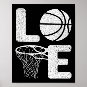 Cool Bysketbyll For Men Women Love Coach Player Te Poster