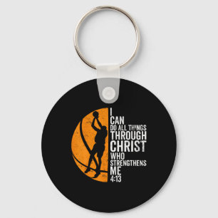 Cool Bysketbyll For Men Women Sport Game Bysketbyl Key Ring