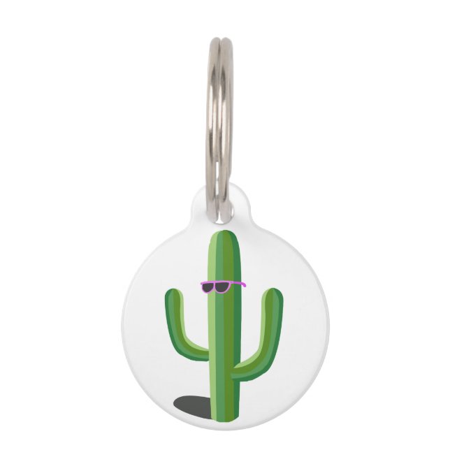 Cool Cacti Pet Tag (Front)