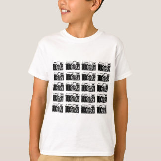 Cool camera pattern T-Shirt