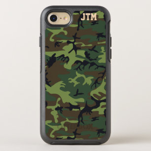 Cool Camouflage Camo Monogram OtterBox Symmetry iPhone 8/7 Case