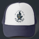 Cool Camping Camper Campfire Under Stars Mountains Trucker Hat<br><div class="desc">Get this “Try A Little Bit Of Campfire” t-shirt, this is a perfect addition to your summer wardrobe & also a great gift for those who love camper, camping, campfire, mountains, outdoor, nature, forest, national parks. Let’s get out of the city for a night, and camp under a blanket of...</div>