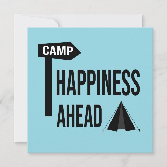 Cool Camping Card (Front)