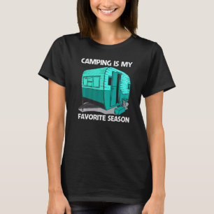 Cool Camping For Men Women Camper Camping Outdoor  T-Shirt