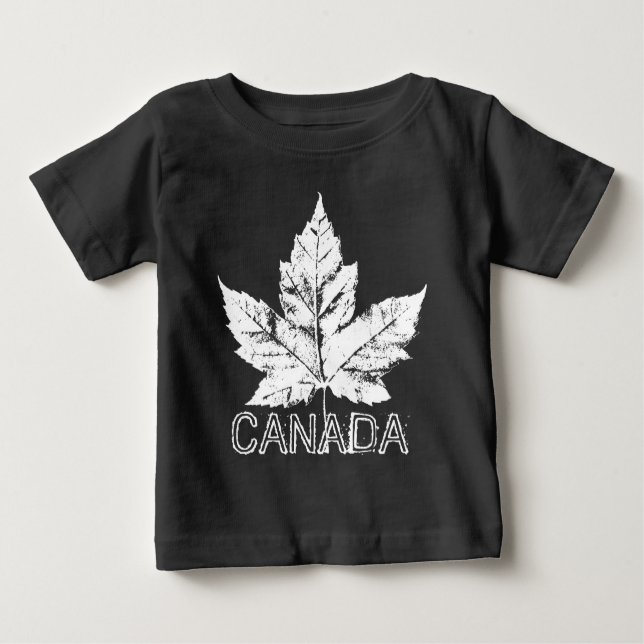 Cool Canada Baby Hoodie Personalised Canada Shirt (Front)