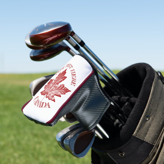 Cool Canada Golf Vintage Canada Putter Cover (In Situ)
