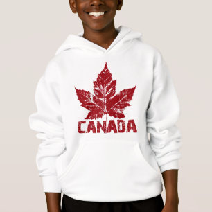 Cool Canada Hoodie Kid's Retro Souvenir Hoodie
