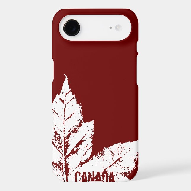 Cool Canada iPhone 7 case Canada Maple Leaf Gift (Back)