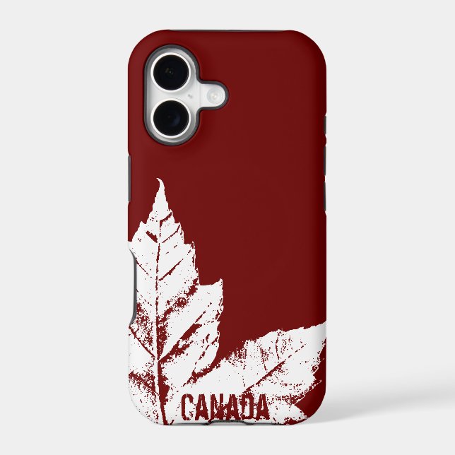 Cool Canada IPhone Case Canada Maple Leaf Cases (Back)