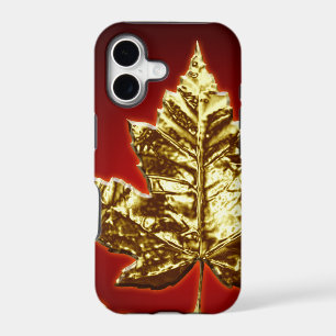 Cool Canada iPhone Case Gold Canada Leaf Cases