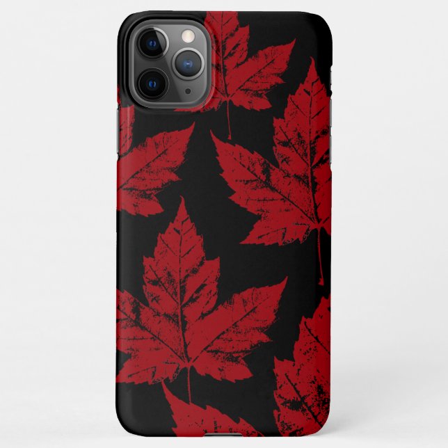 Cool Canada iPhone Cases Canada Maple Leaf Cases (Back)