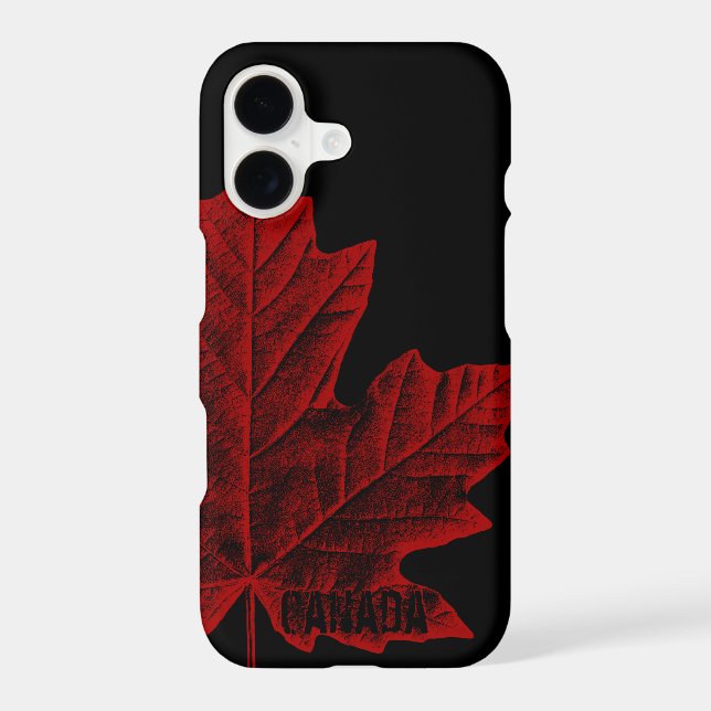 Cool Canada iPhone Cases Canada Maple Leaf Gift (Back)