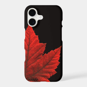 Cool Canada iPhone X Case Canada Maple Leaf Gift
