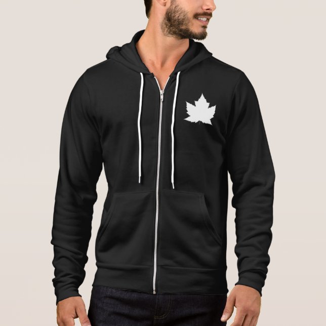 Cool Canada Jacket Men's Canada Souvenir Jogger Hoodie (Front)