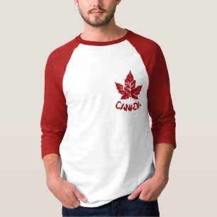 Cool Canada Jersey  Retro Maple Leaf Souvenir T-Shirt