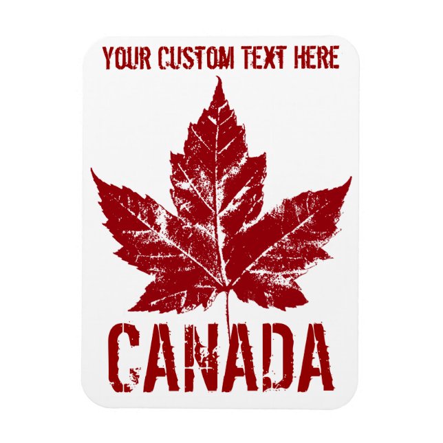 Cool Canada Magnet Personalised Canada Souvenir (Vertical)