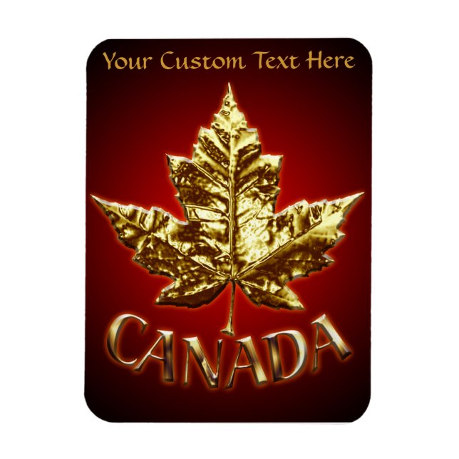Cool Canada Magnet Personalized Canada Souvenir (Vertical)