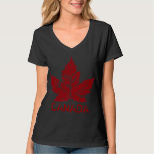 Cool Canada T-shirt Ladies Retro Canada Souvenir
