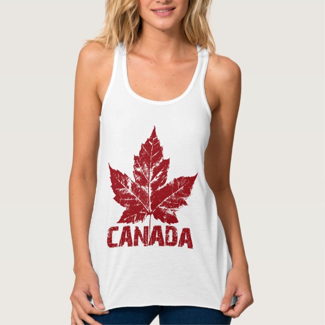 Cool Canada Tank Top Women's Canada Souvenir (Front)