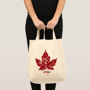 Cool Canada Tote Bag Retro Canada Totebag