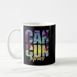 Cool Cancun Art Men Women Mexico Vacation Souvenir Coffee Mug