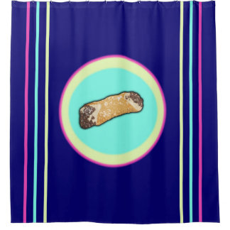Cool Cannoli Art Shower Curtain