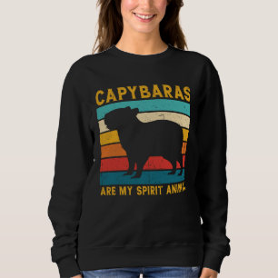 Cool Capybara For Rodent Spirit Animal Zoologist G Sweatshirt
