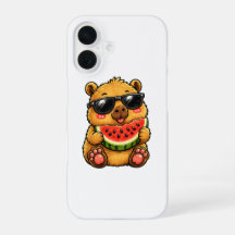 Cool Capybara Watermelon Summer