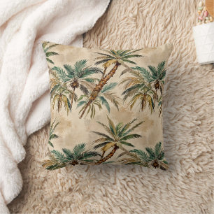Cool Carefree Jazzy Palm Tree Cushion