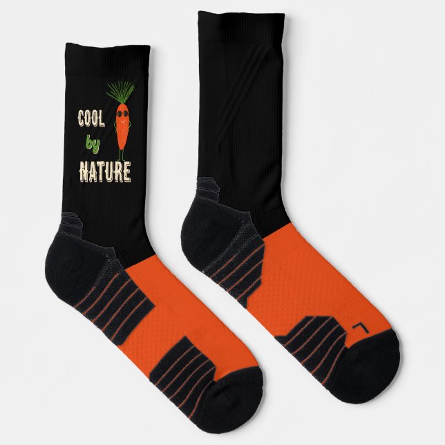 Cool Carrot Collection Socks (Right)