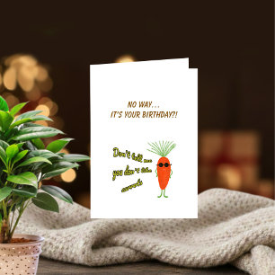 Cool Carrot Squad Collection Birthday Card