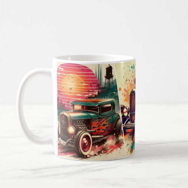 Cool cars coffee mug (Left)