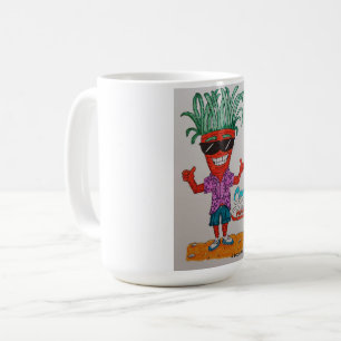 Cool Cartoon Carrot with Sunglasses! Coffee Mug