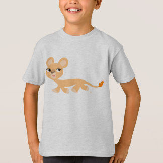 Cool Cartoon Lioness Children T-shirt