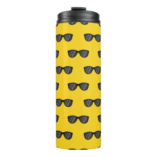 Cool Cartoon Sunglasses Thermal Tumbler