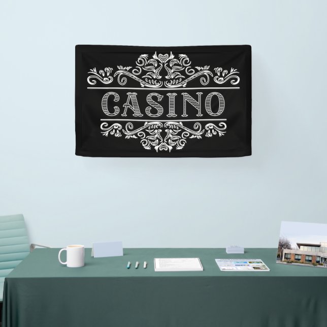 cool Casino lovers party Banner (Tradeshow)