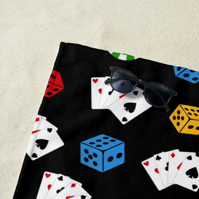 Cool Casino motel pool side towel (In Situ)