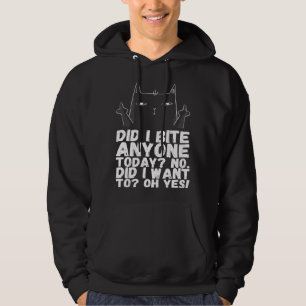 Cool Cat  Angrycats  Sarcastic Cat Hoodie