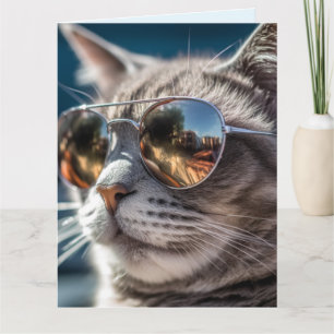 COOL CAT BIRTHDAY GREETING CARDS CARD