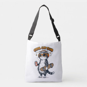 Cool Cat Club Crossbody Bag