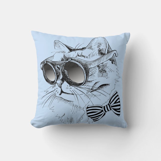 Cool Cat Cushion (Front)