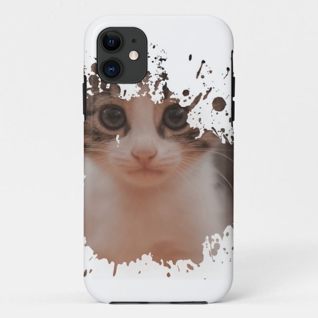 Cool Cat Design | Best cat owner gift Case-Mate iPhone Case (Back)