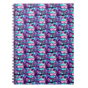 Cool Cat Gamer Notebook
