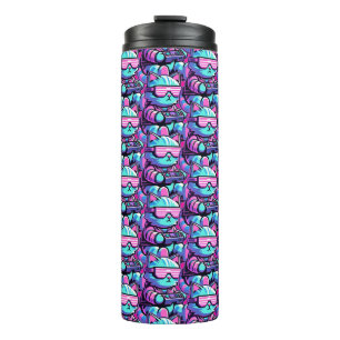 Cool Cat Gamer Thermal Tumbler