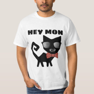 COOL CAT MEN'S T-shirts, HEY MON T-Shirt