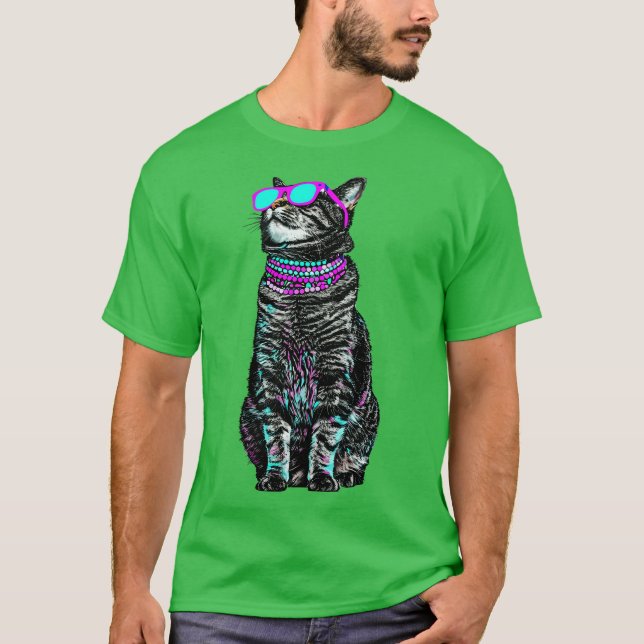 Cool Cat Mum T-Shirt (Front)