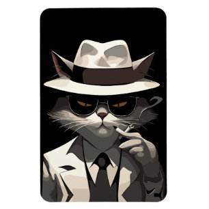 Cool Cat Noir: Suave and Mysterious Feline Magnet