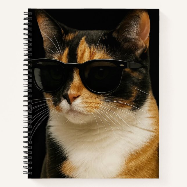 Cool Cat Notebook (Front)