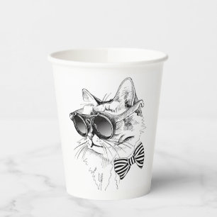 Cool Cat Paper Cups