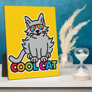 COOL CAT PLAQUE